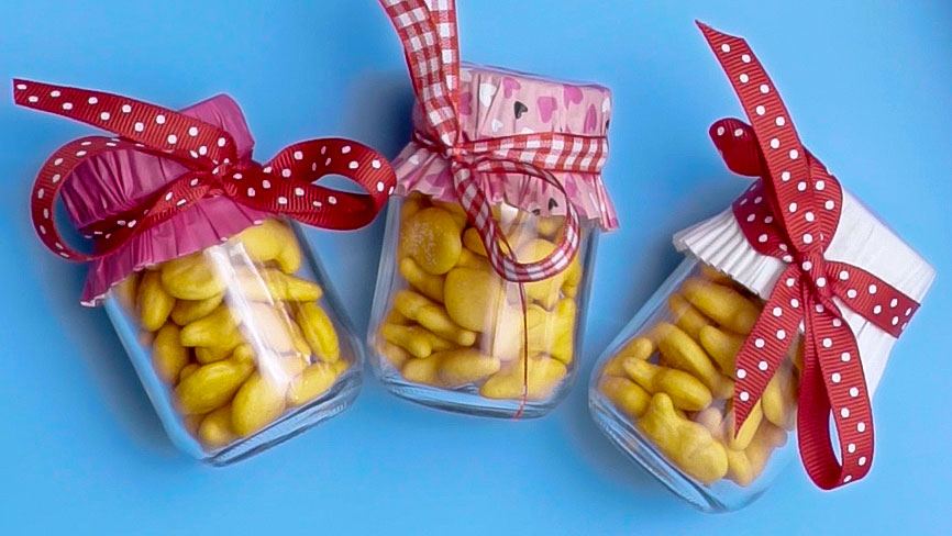 Goldfish® Valentine Jars