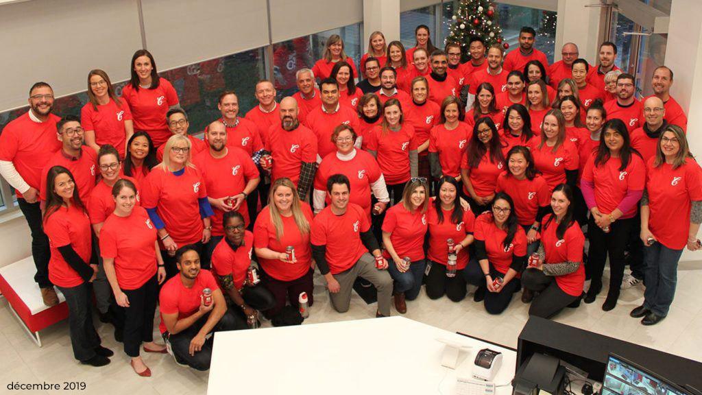 Top employers group photo of Campbell's company members