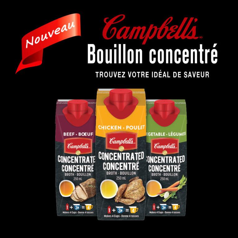 Bouillons campbells Campbell Company of Canada
