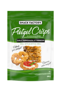 Snack Factory® Pretzel Crisps® Garlic Parmesan (200 g) - Campbell