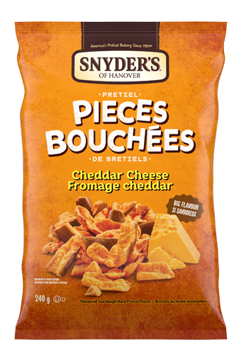 Snyder’s of Hanover® Pretzel Pieces Cheddar Cheese (240 g)