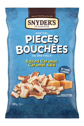Snyder’s of Hanover® Sweet & Salty Pretzel Pieces Salted Caramel (240 g)