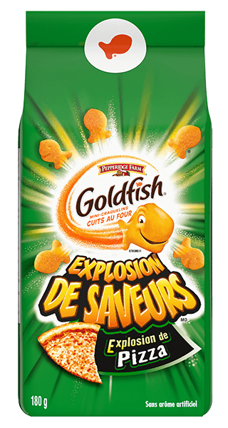 GoldfishMD Explosion de SaveursMD Saveur Explosion de Pizza (180 g)