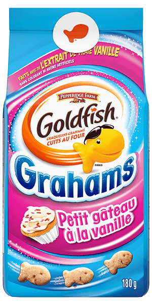 GoldfishMD Grahams Petit Gâteau à la Vanille (180 g)