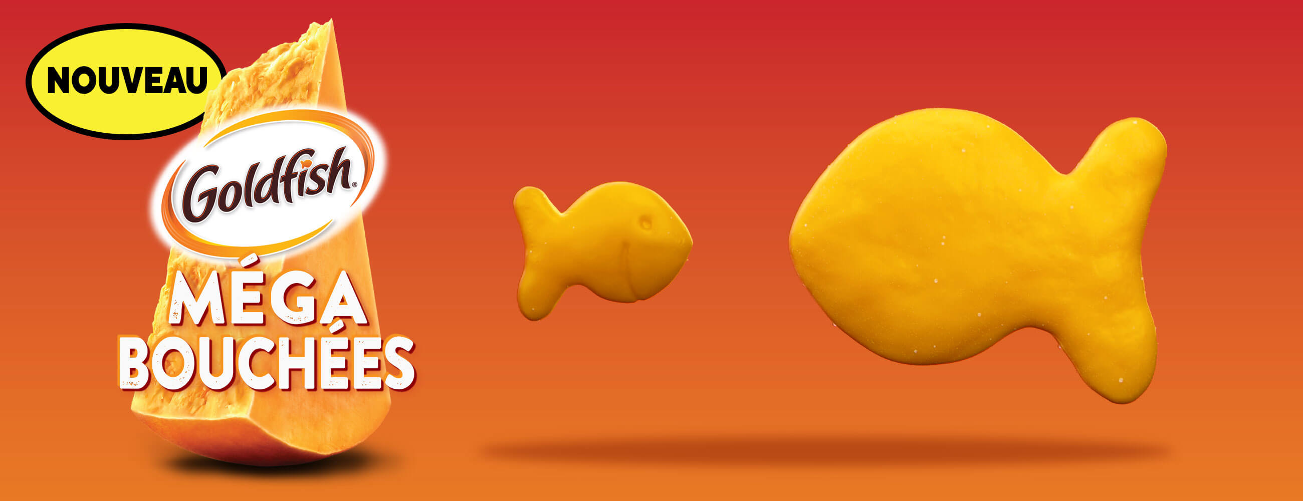 Nouveau GoldfishMD Méga Bouchées