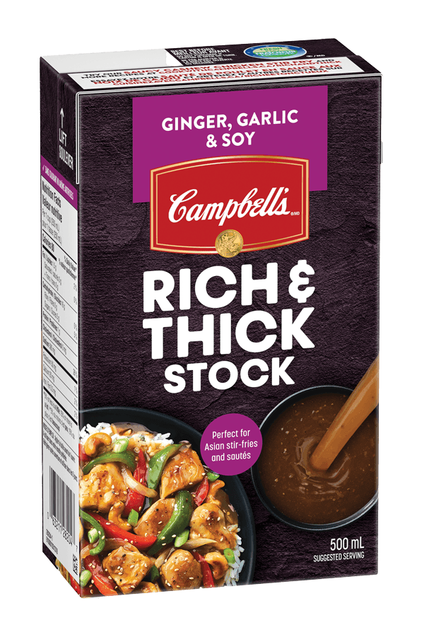 Campbell’s Ginger, Garlic & Soy Rich & Thick Stock