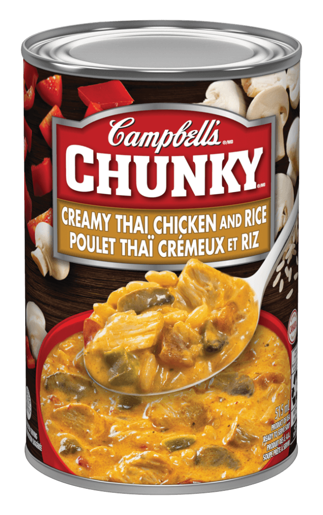 Campbell’s® Chunky® Creamy Thai Chicken and Rice (515 mL) Campbell