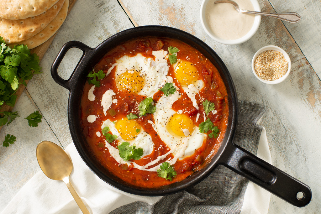 Zesty Salsa Shakshuka