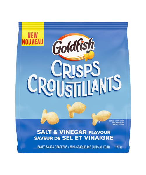 Goldfish Crisps Salt and Vinegar Flavour