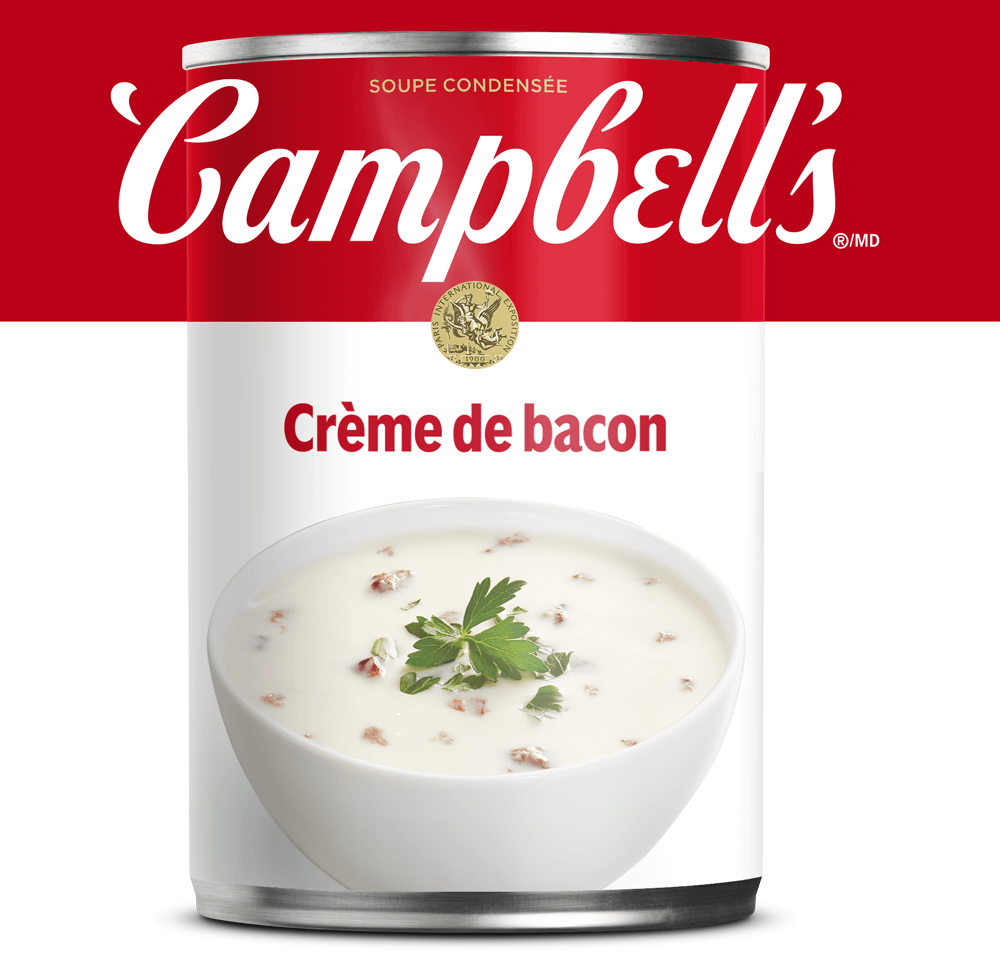 Crème de bacon | soupe condensée