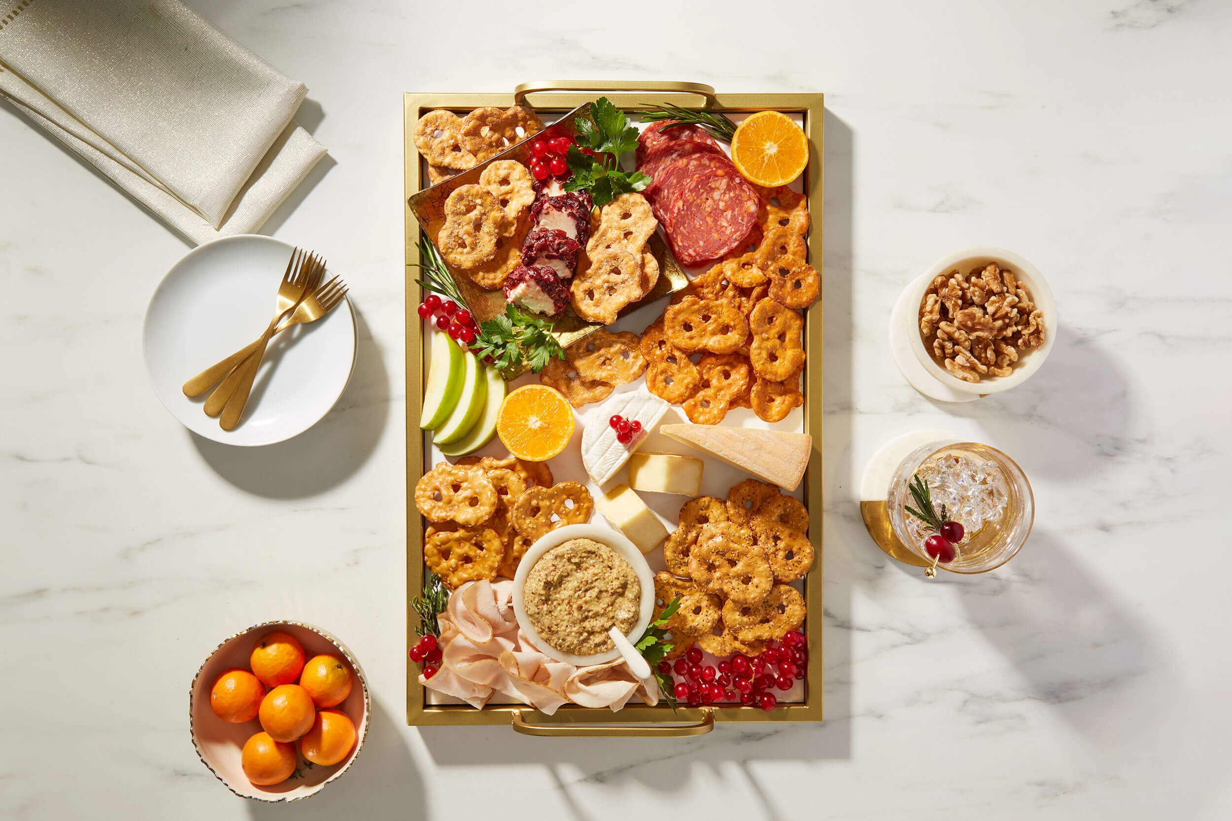 Holiday Savoury Charcuterie Board