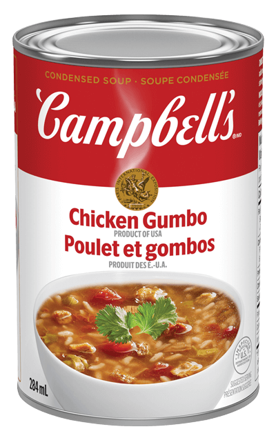 Campbell’sMD condensée, Poulet et gombos