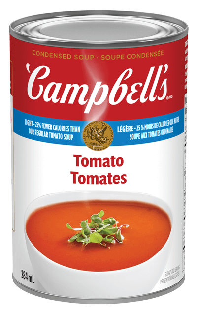 Campbell’sMD condensée lègére, Tomates