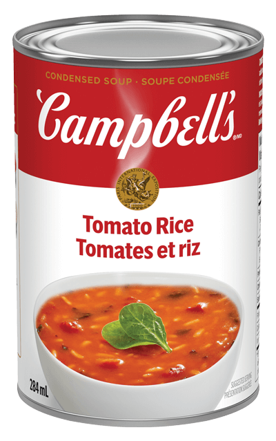 Campbell’sMD condensée, Tomates et riz