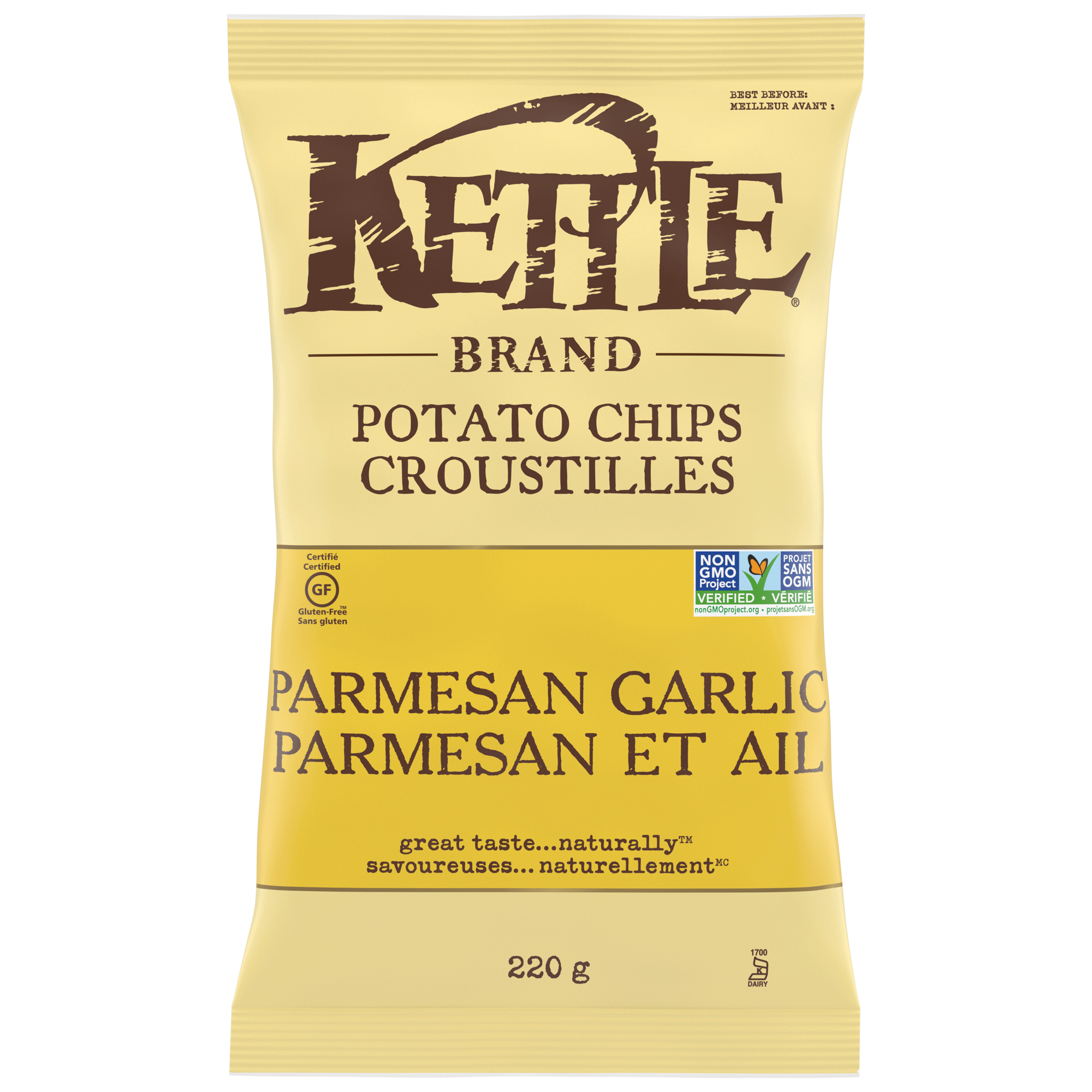 Kettle Brand Parmesan Garlic Potato Chips