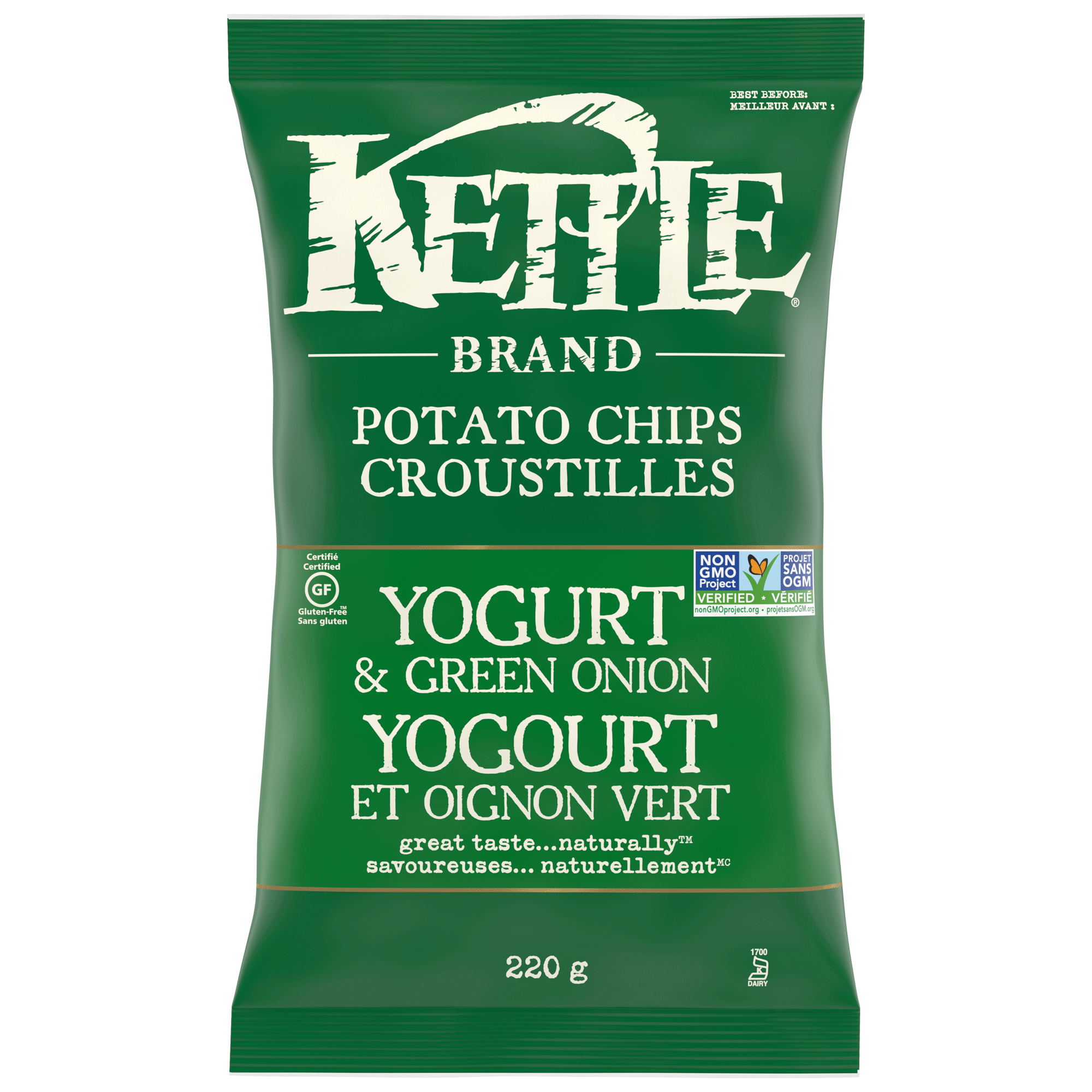 Kettle Brand Yogurt and Green Onion Potato Chips